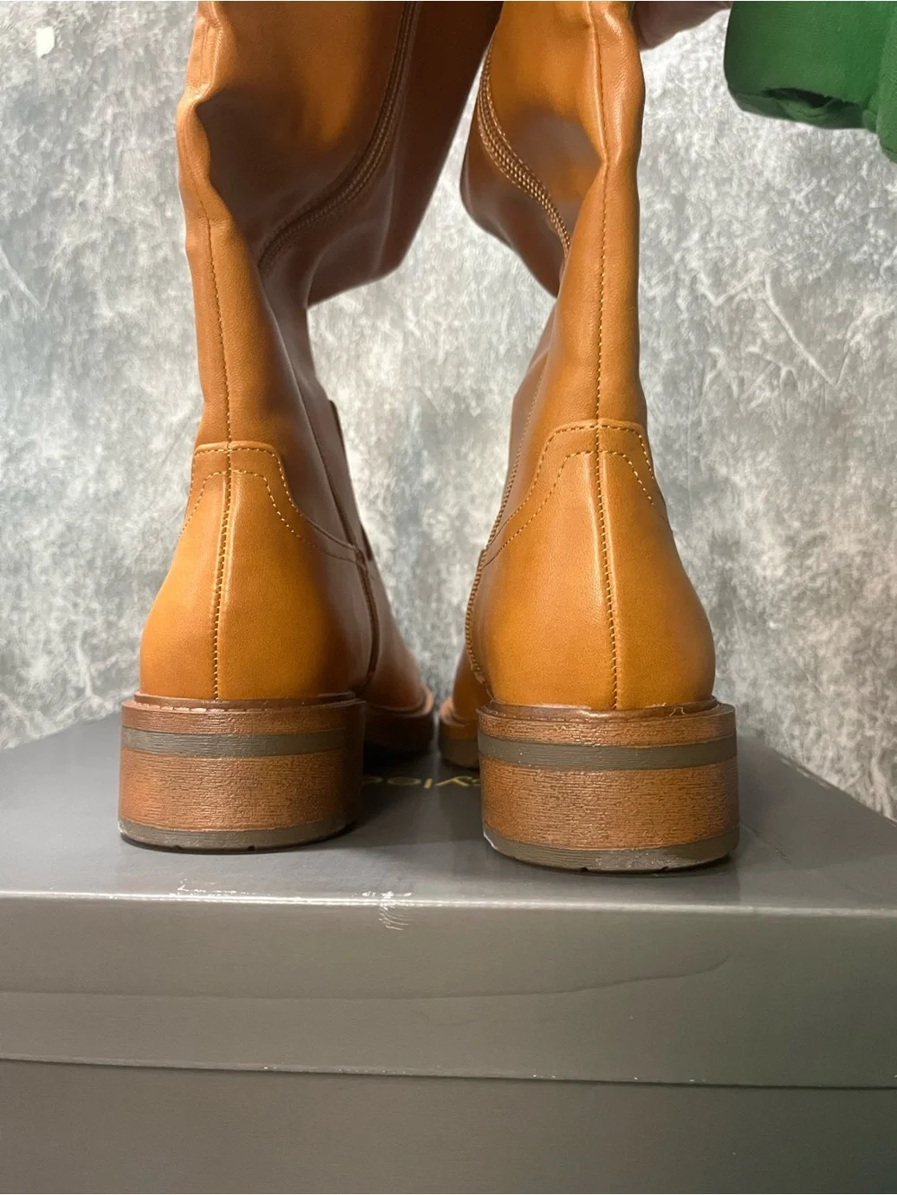 Style & Co. Tall Chestnut Brown Knee high Riding Boots
